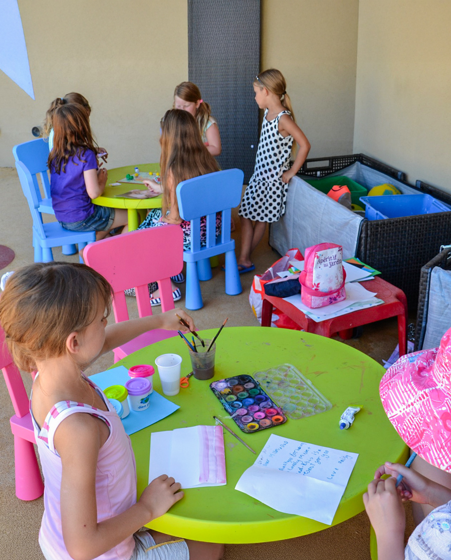 club enfants camping