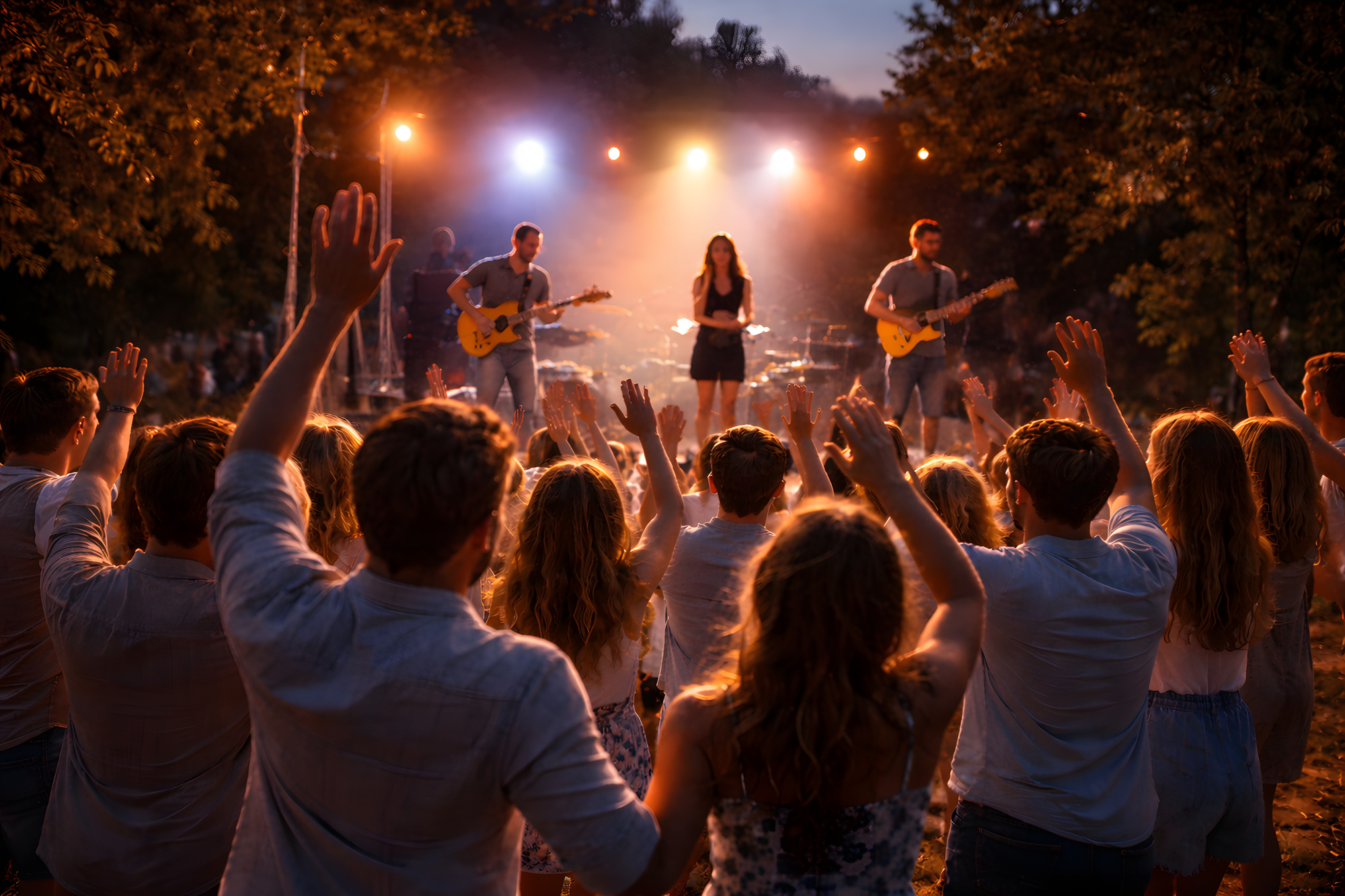 soirées animées camping parc valrose